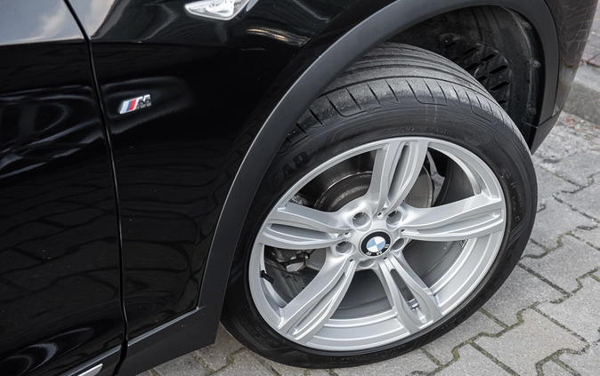 BMW X3 cena 49900 przebieg: 301645, rok produkcji 2013 z Pionki małe 232